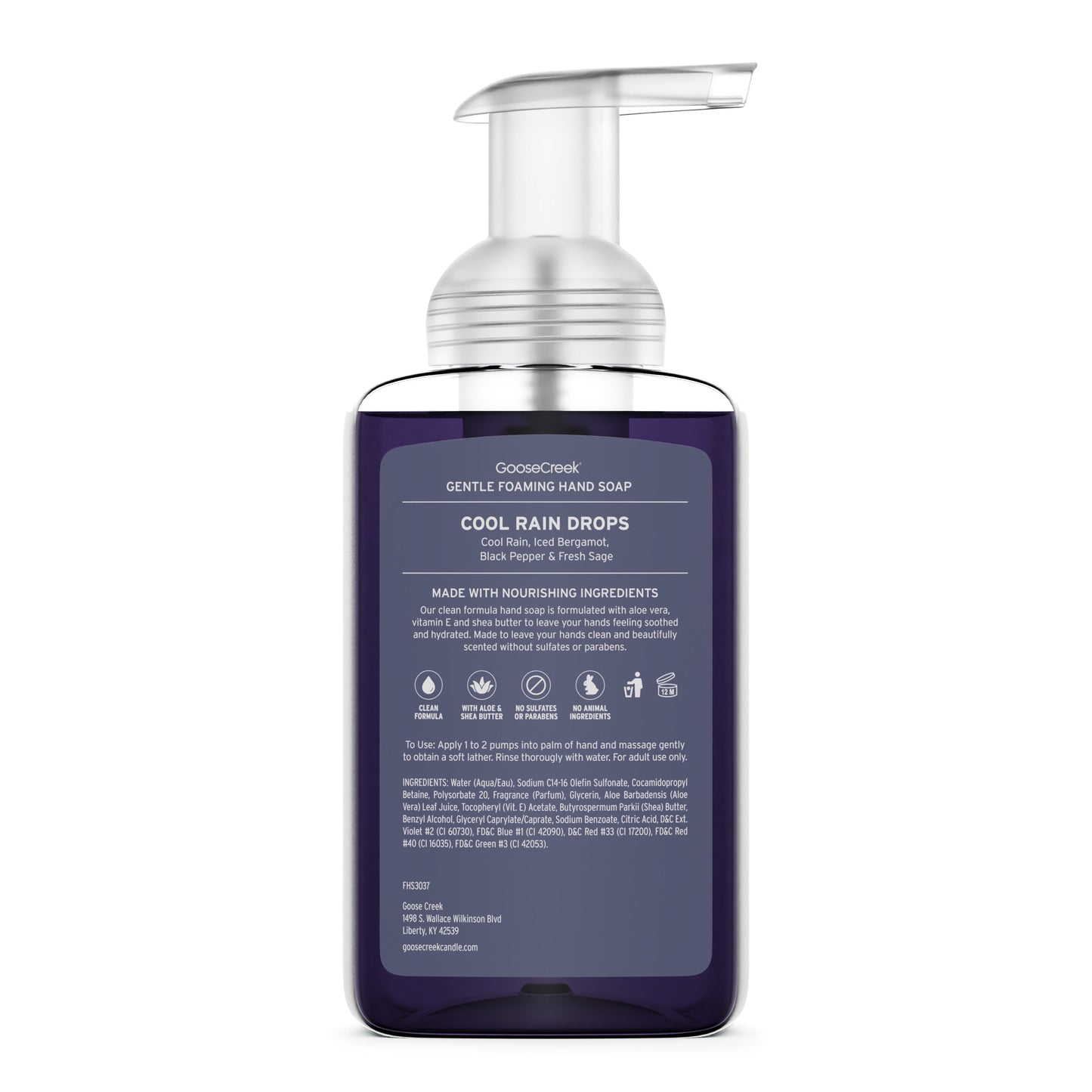 Cool Rain Drops Lush Foaming Hand Soap