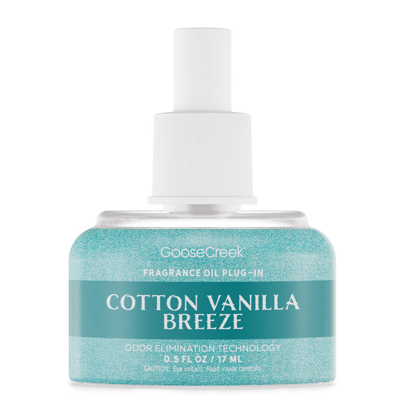 Cotton Vanilla Breeze Odor Eliminating Plug-in Refill - WCDB