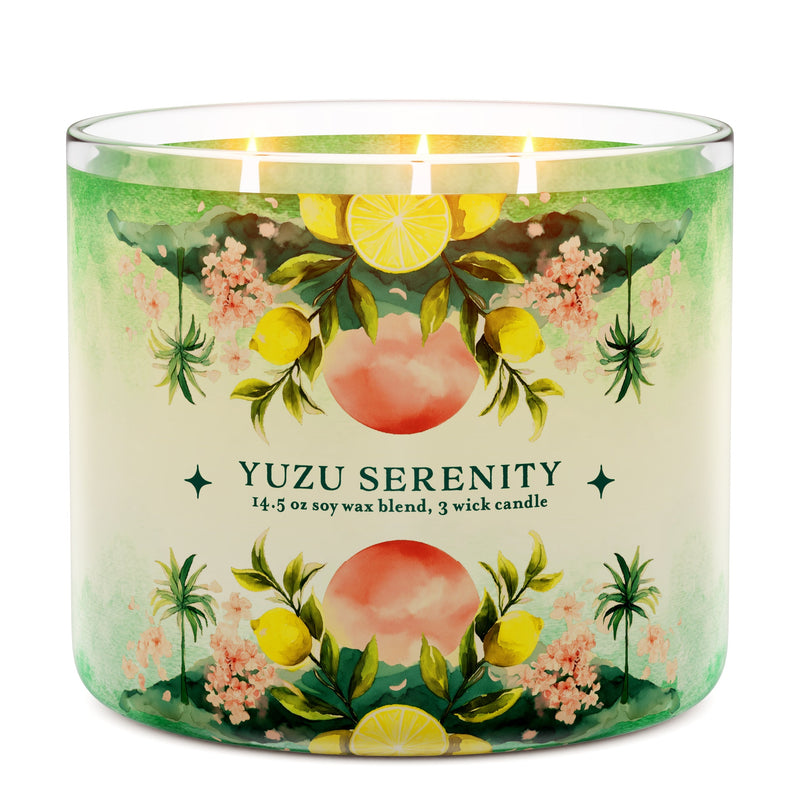 Yuzu Serenity 3-Wick Candle - X3GQ